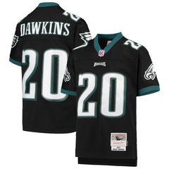 Brian Dawkins Philadelphia Eagles Youth 2004 Legacy Retired Player Jersey - Black Jerseys