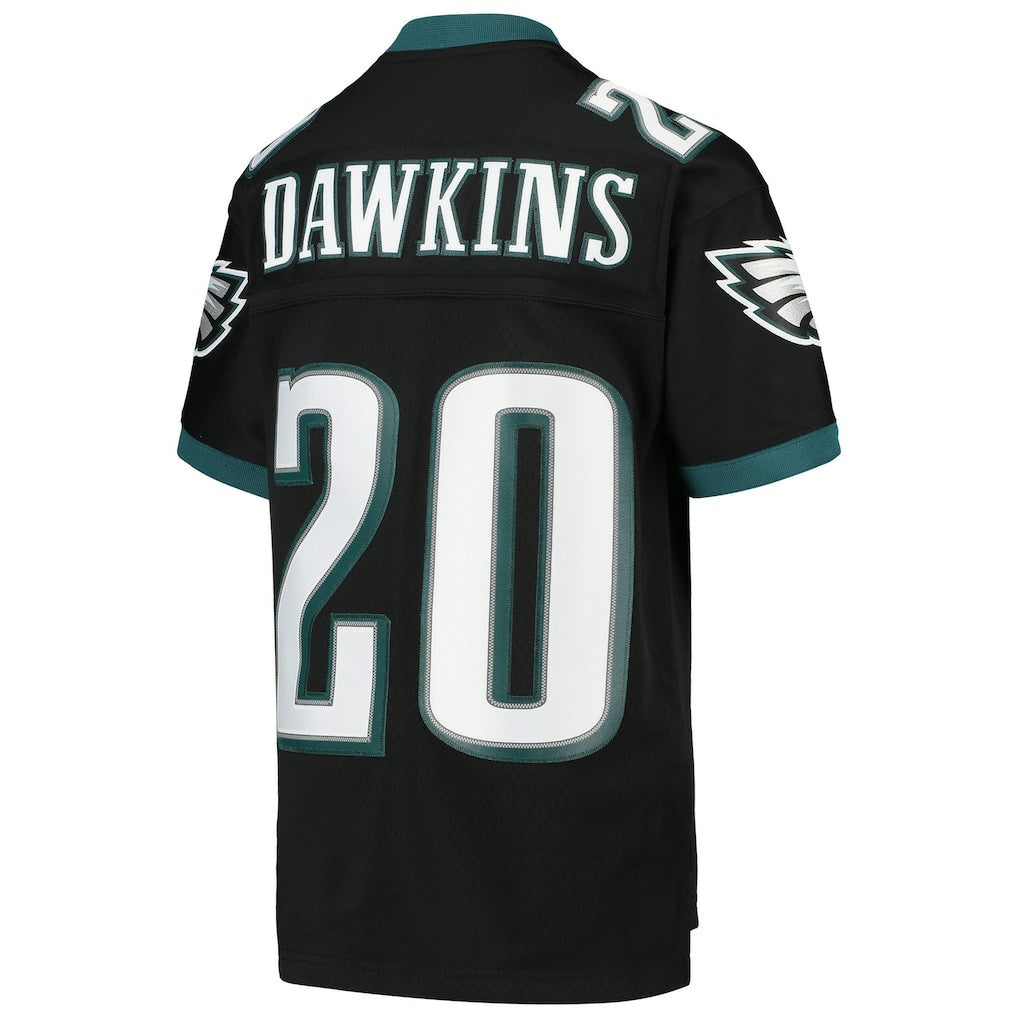 Brian Dawkins Philadelphia Eagles Youth 2004 Legacy Retired Player Jersey - Black Jerseys