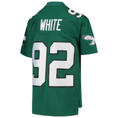 Reggie White Philadelphia Eagles Youth 1990 Legacy Retired Player Jersey - Green Jerseys