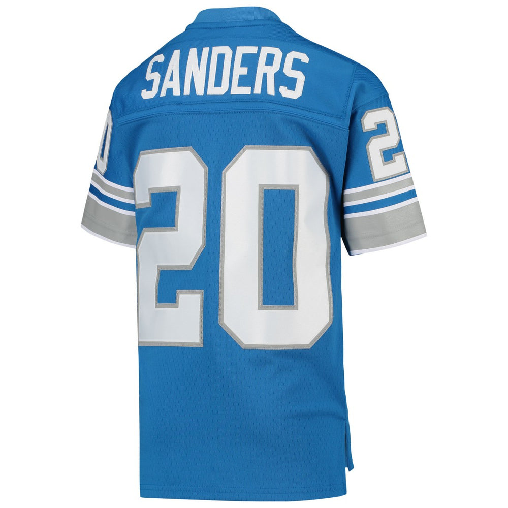 Barry Sanders Detroit Lions Youth 1996 Legacy Retired Player Jersey - Blue Jerseys