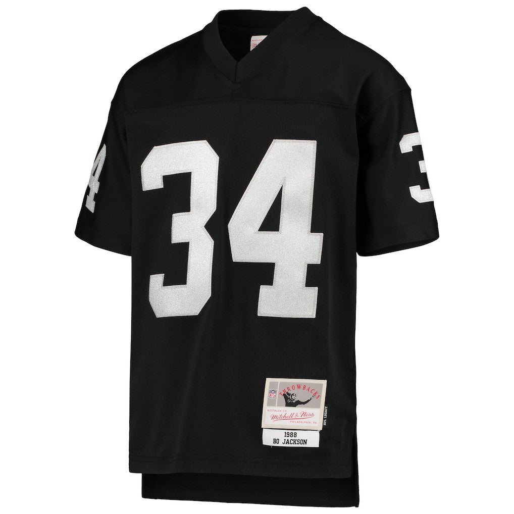 Bo Jackson Las Vegas Raiders Youth 1988 Legacy Retired Player Jersey - Black Jerseys