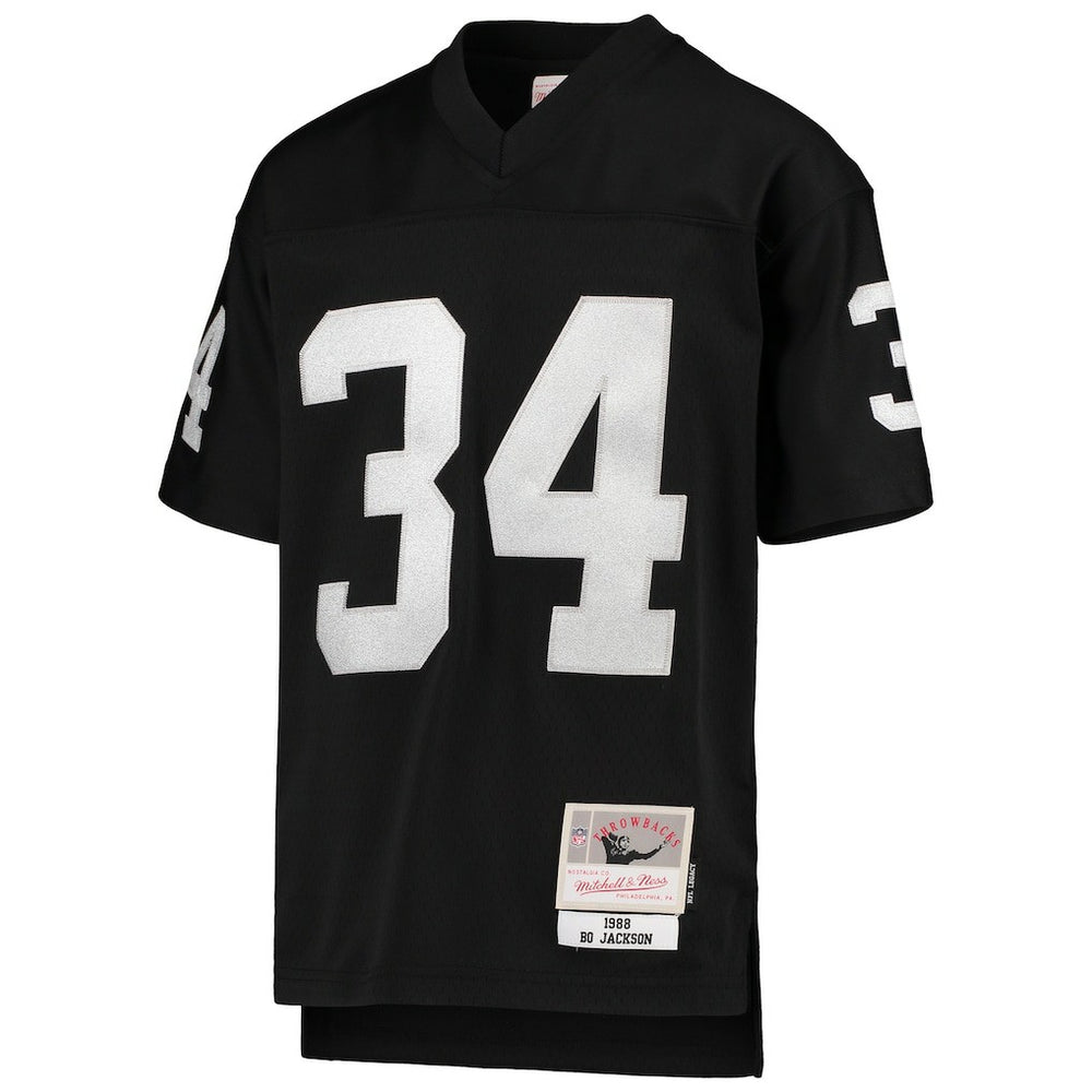 Bo Jackson Las Vegas Raiders Youth 1988 Legacy Retired Player Jersey - Black Jerseys