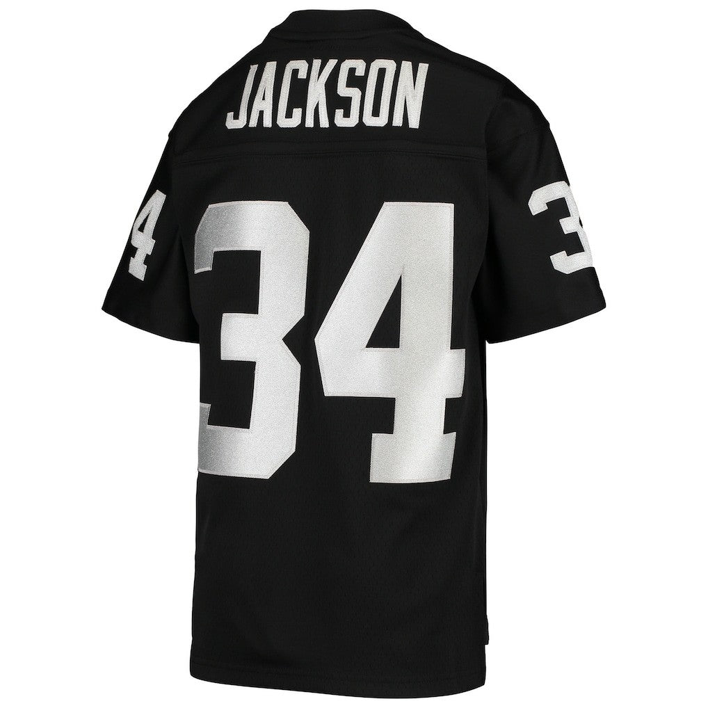 Bo Jackson Las Vegas Raiders Youth 1988 Legacy Retired Player Jersey - Black Jerseys