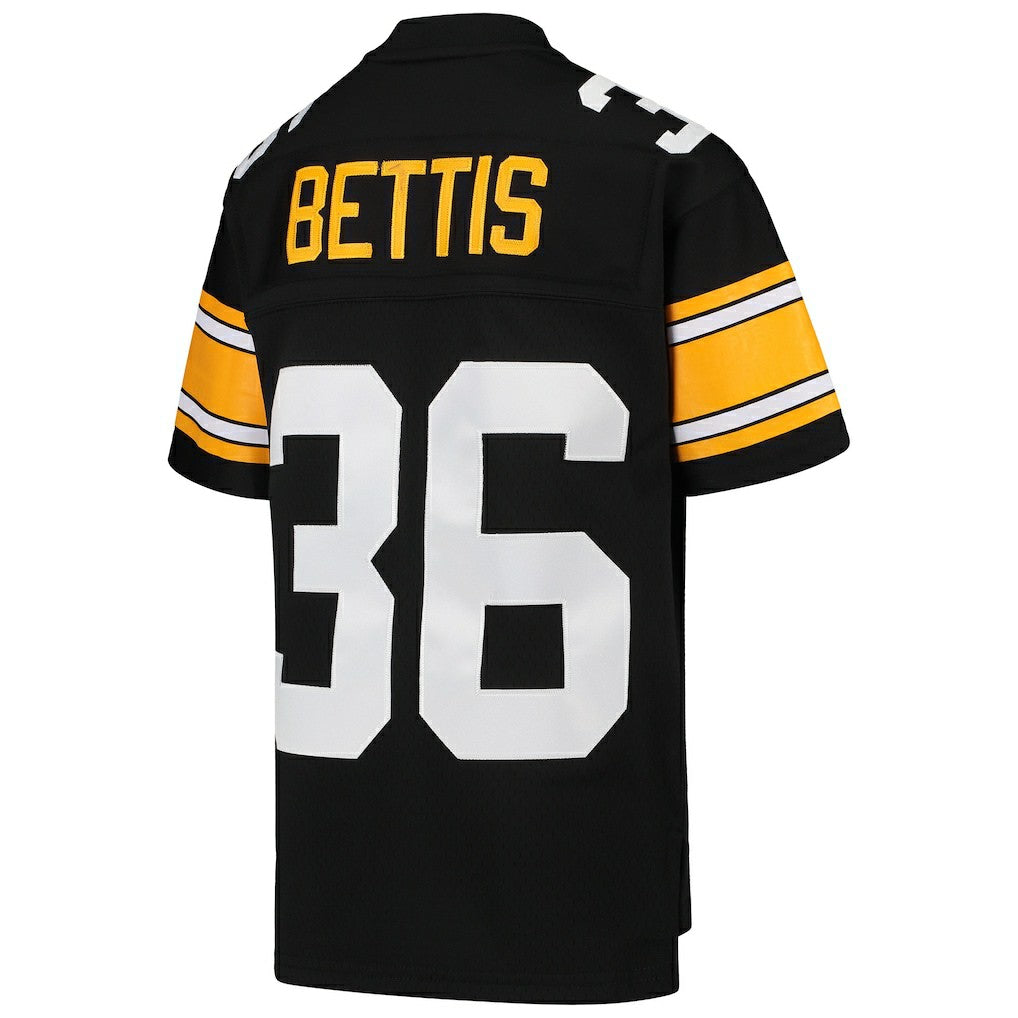 Jerome Bettis Pittsburgh Steelers Youth 1996 Legacy Retired Player Jersey - Black Jerseys
