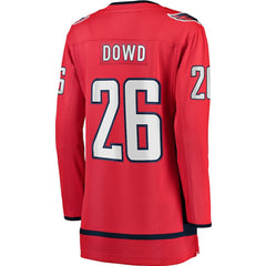 Nic Dowd Washington Capitals Fanatics Women's Home Breakaway Player Jersey - Red | US 3478682