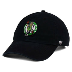 Boston Celtics '47 Core Logo Clean Up Adjustable Hat Black - 47 brand