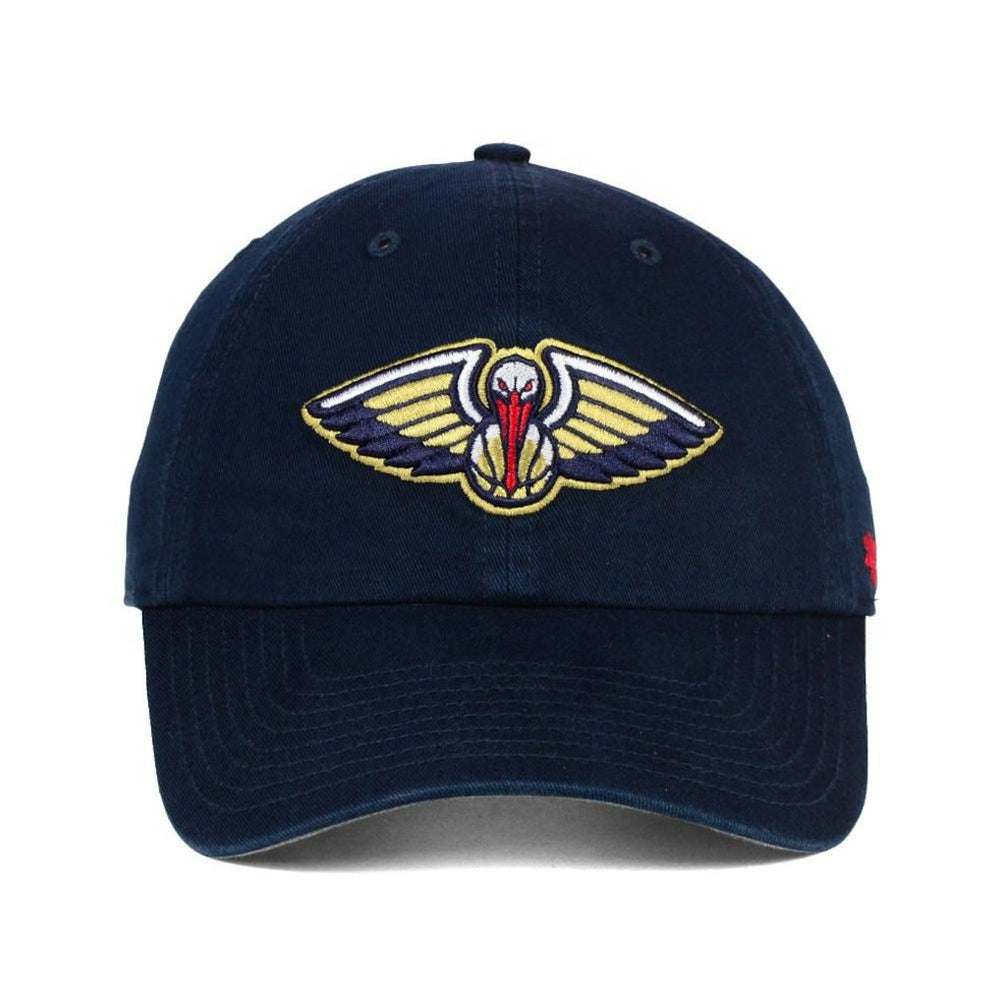New Orleans Pelicans '47 Core Logo Clean Up Adjustable Hat Navy - 47 brand