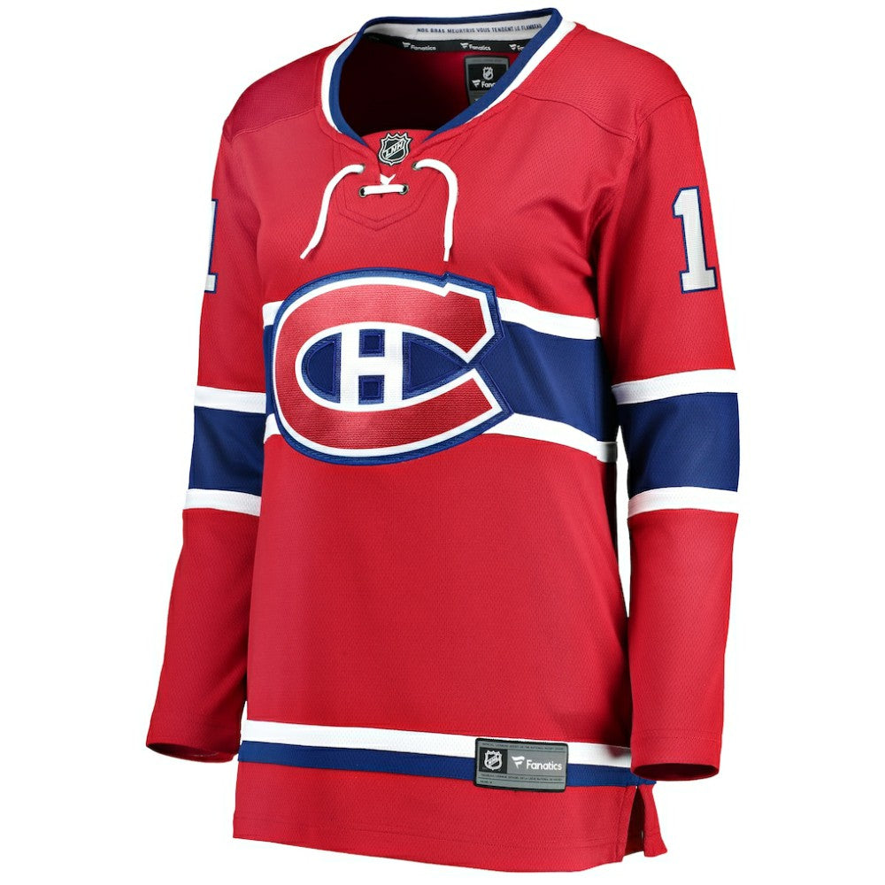 Brendan Gallagher Montreal Canadiens Fanatics Women's Home Breakaway Player Jersey - Red | US 3487210