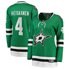 Miro Heiskanen Dallas Stars Fanatics Women's Home Breakaway Player Jersey - Kelly Green | US 3488579