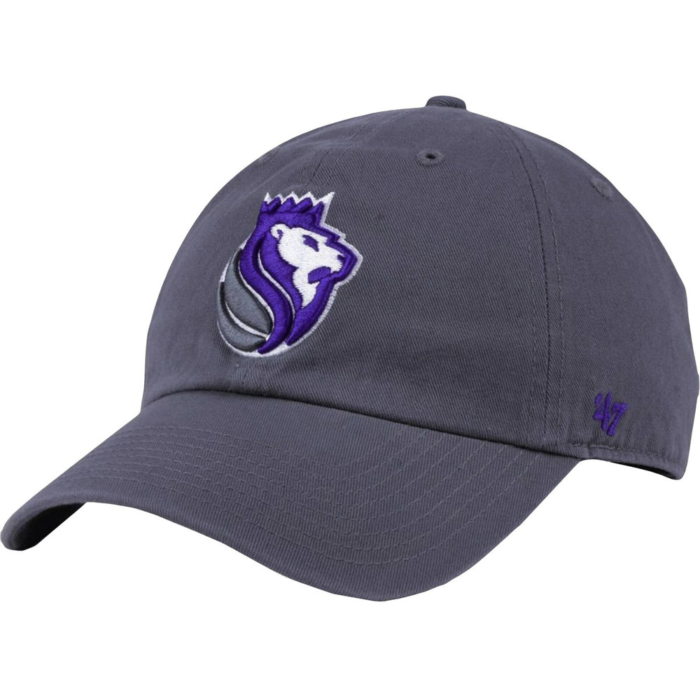 Sacramento Kings '47 Core Logo Clean Up Adjustable Hat Gray - 47 brand
