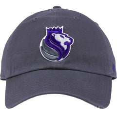 Sacramento Kings '47 Core Logo Clean Up Adjustable Hat Gray - 47 brand