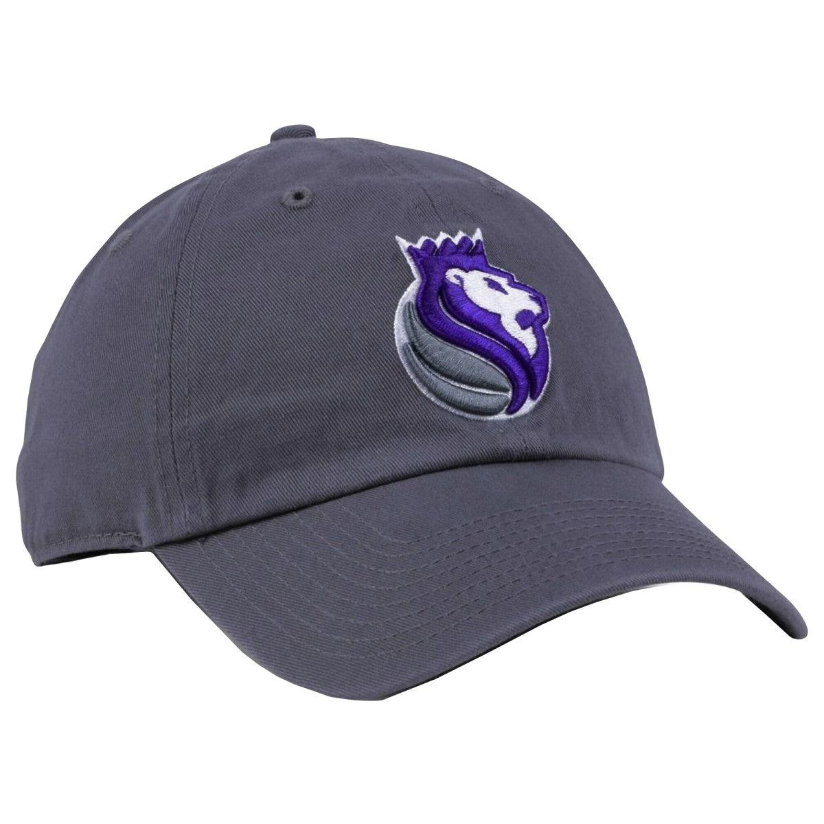 Sacramento Kings '47 Core Logo Clean Up Adjustable Hat Gray - 47 brand