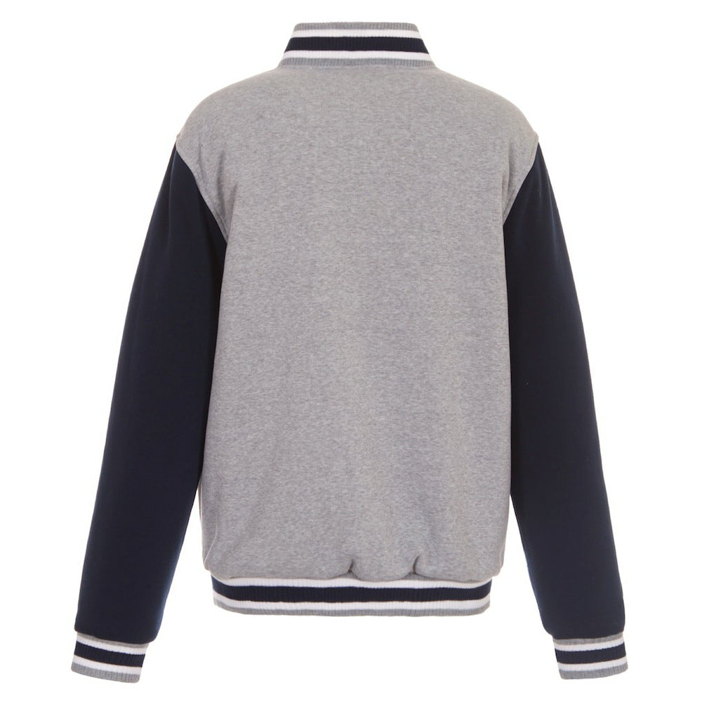 Dallas Cowboys JH Design Reversible Two Tone Fleece Jacket - Gray/Navy Jackets
