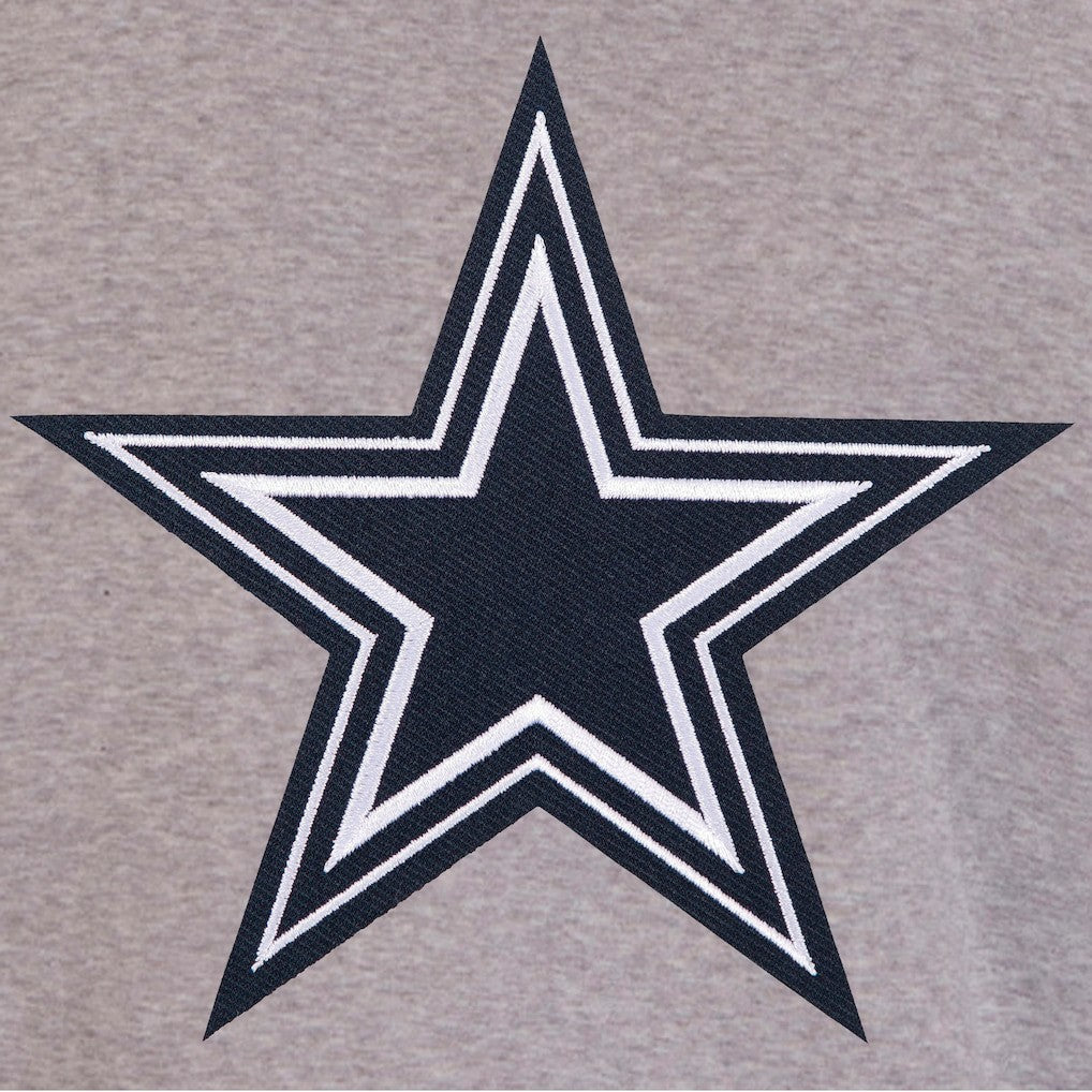 Dallas Cowboys JH Design Reversible Two Tone Fleece Jacket - Gray/Navy Jackets