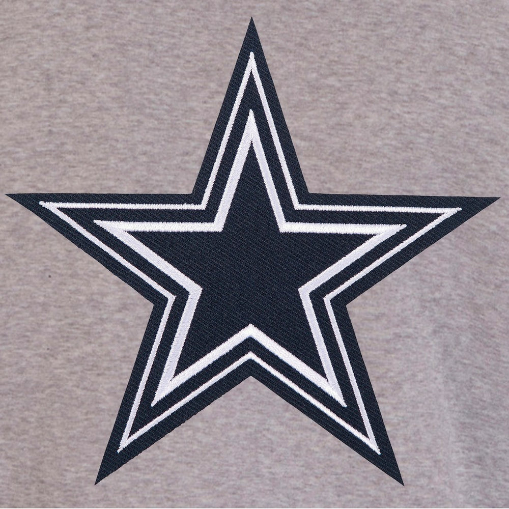 Dallas Cowboys JH Design Reversible Two Tone Fleece Jacket - Gray/Navy Jackets