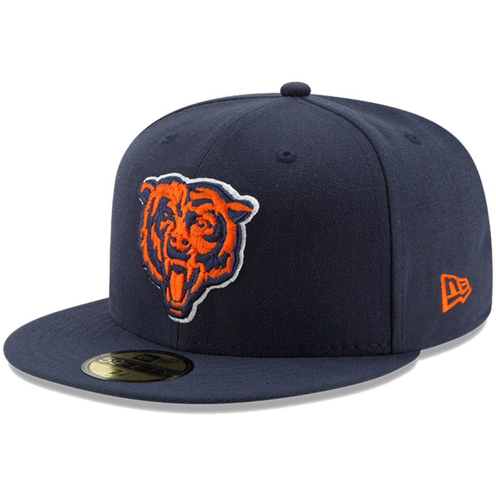 Chicago Bears New Era Team Basic 59FIFTY Fitted Hat - Navy Hats
