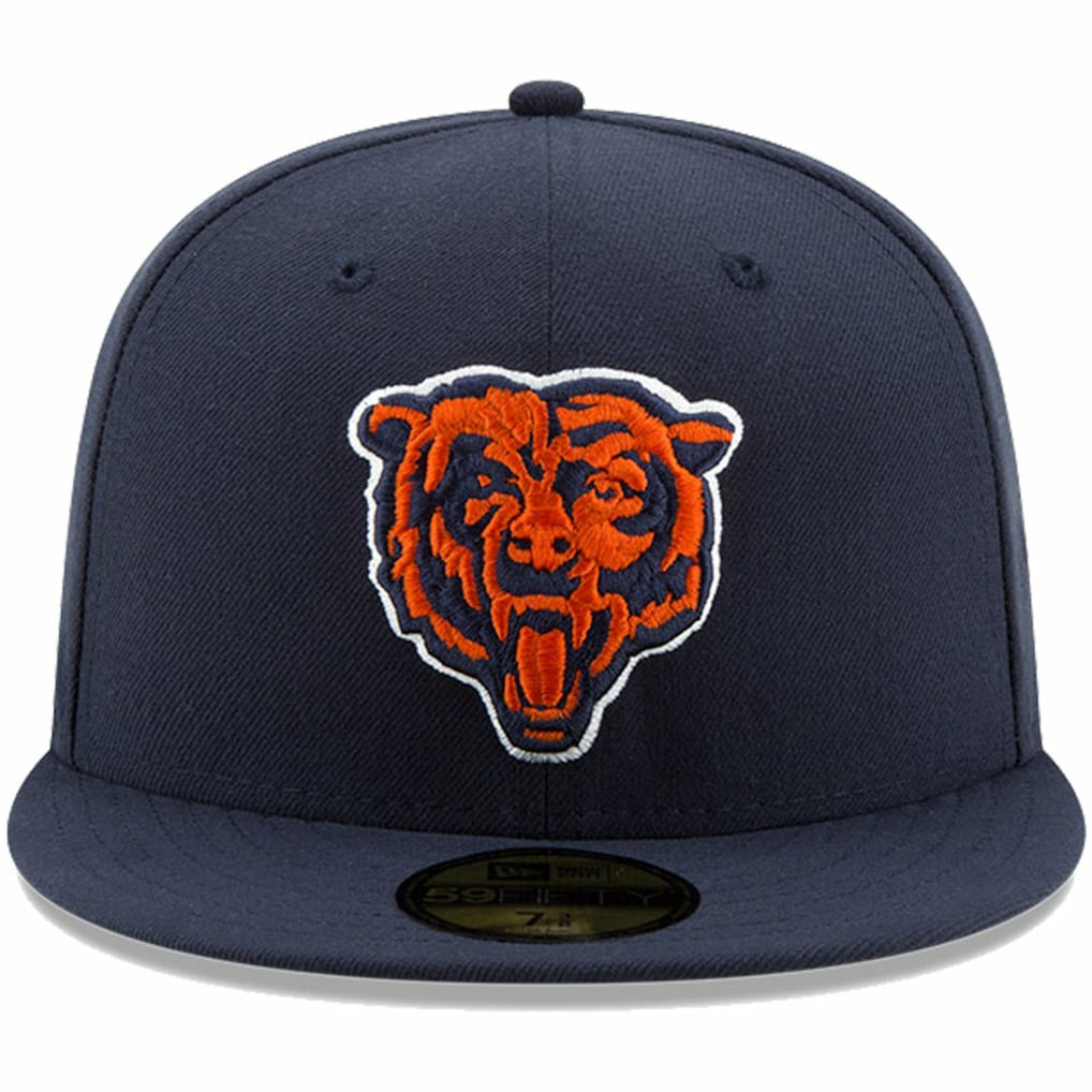 Chicago Bears New Era Team Basic 59FIFTY Fitted Hat - Navy Hats