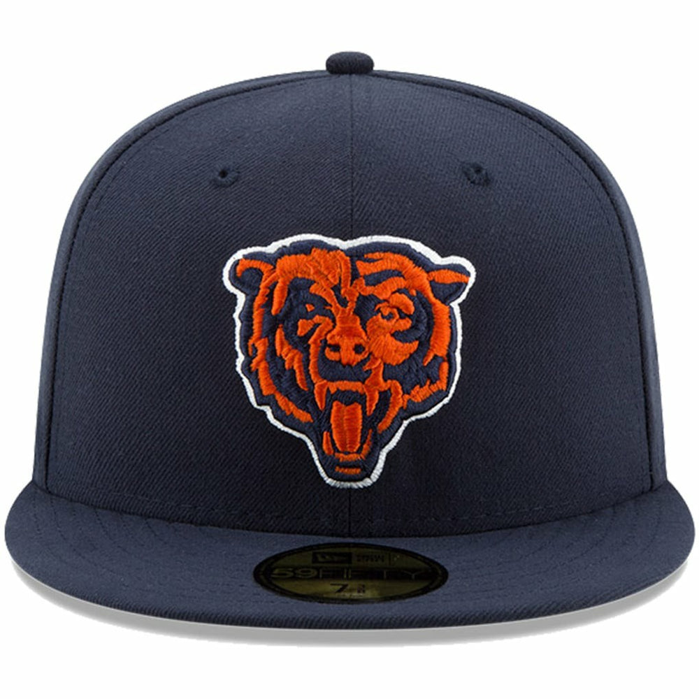 Chicago Bears New Era Team Basic 59FIFTY Fitted Hat - Navy Hats