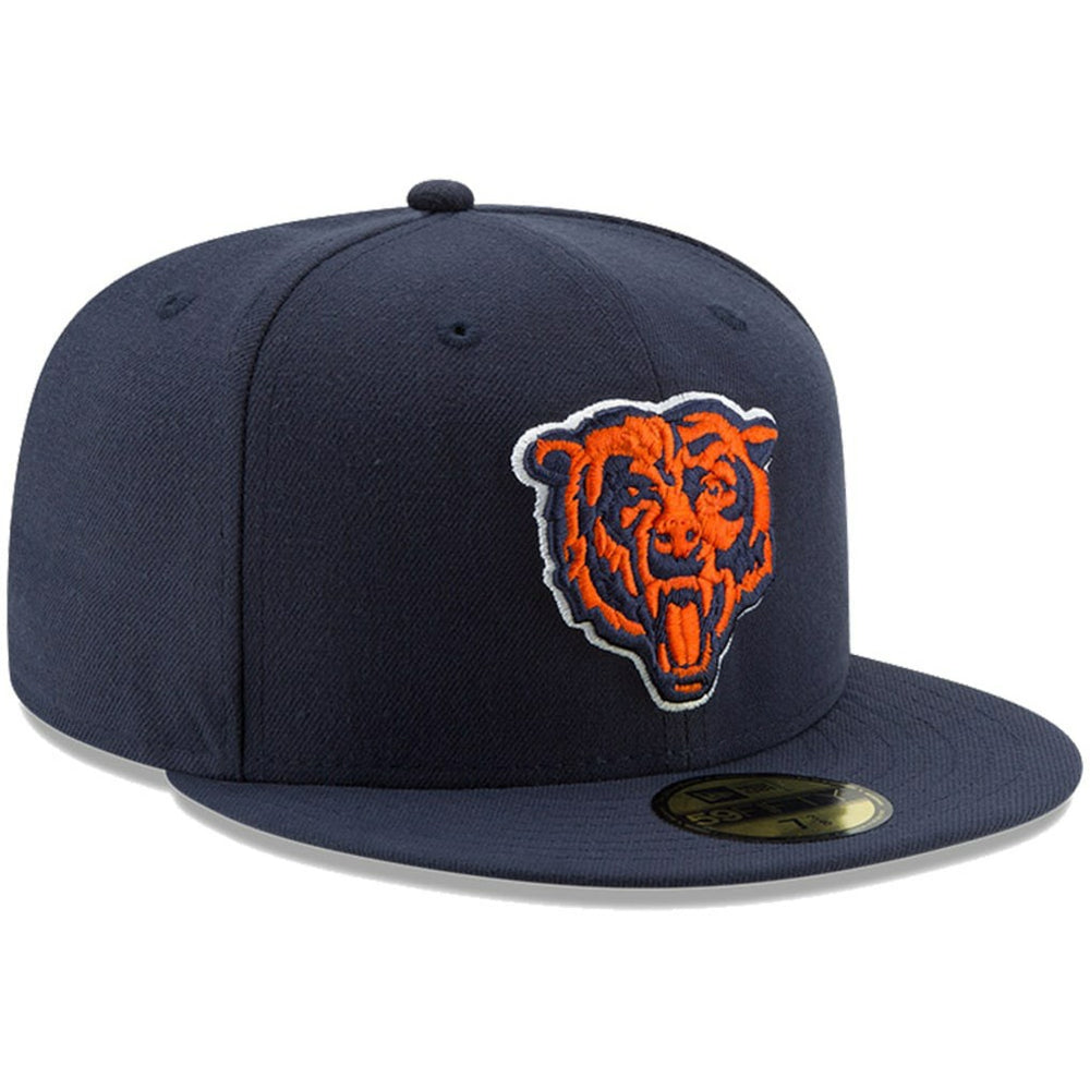 Chicago Bears New Era Team Basic 59FIFTY Fitted Hat - Navy Hats