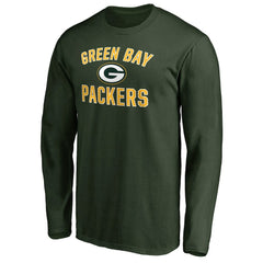 Green Bay Packers Victory Arch Long Sleeve T-Shirt - Green T-shirts