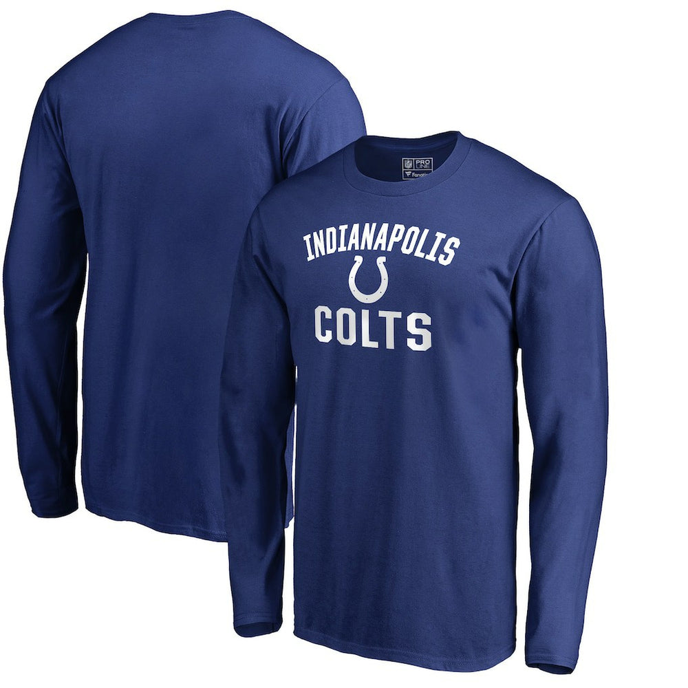 Indianapolis Colts Victory Arch Long Sleeve T-Shirt - Royal T-shirts