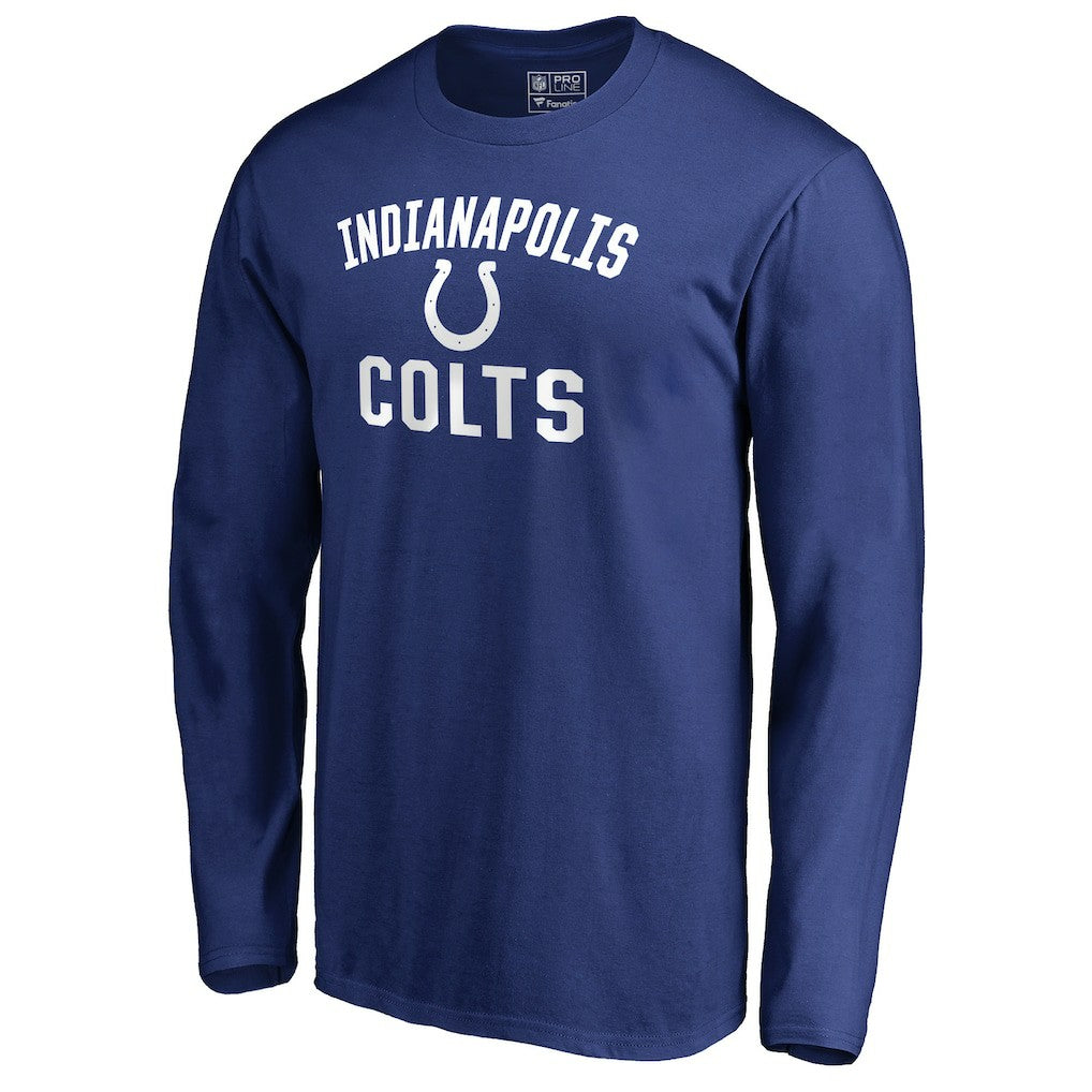Indianapolis Colts Victory Arch Long Sleeve T-Shirt - Royal T-shirts