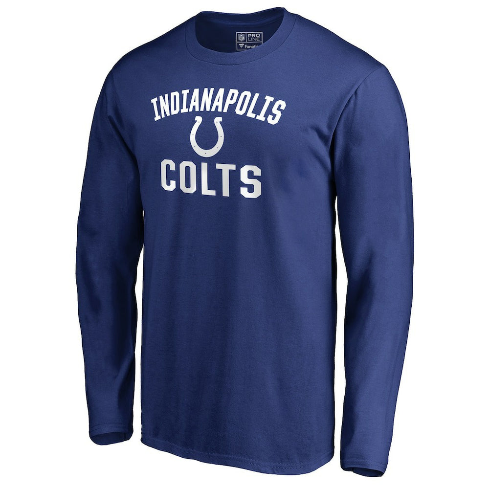 Indianapolis Colts Victory Arch Long Sleeve T-Shirt - Royal T-shirts