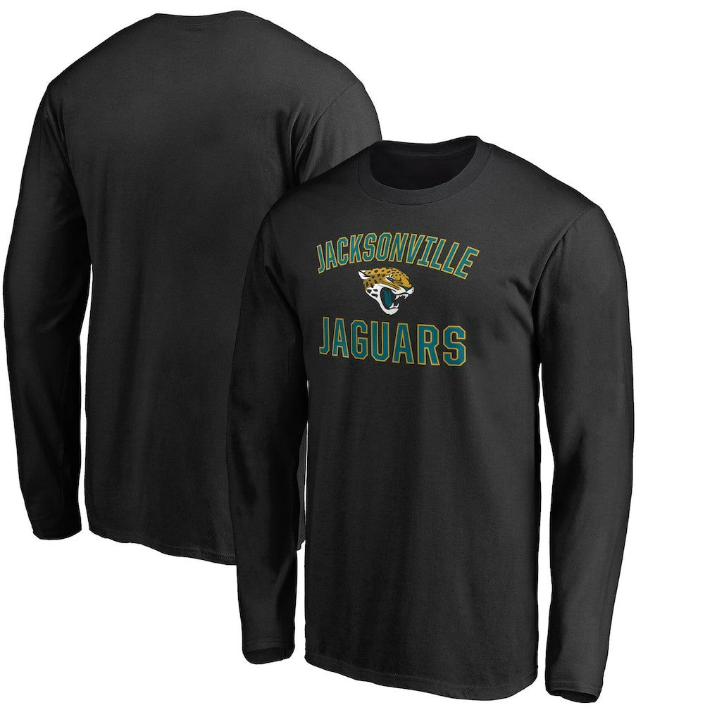 Jacksonville Jaguars Victory Arch Long Sleeve T-Shirt - Black T-shirts