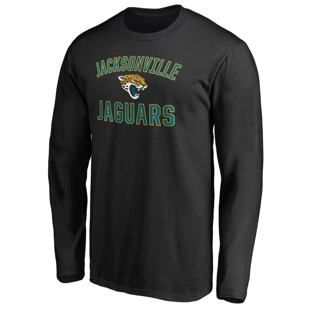 Jacksonville Jaguars Victory Arch Long Sleeve T-Shirt - Black T-shirts