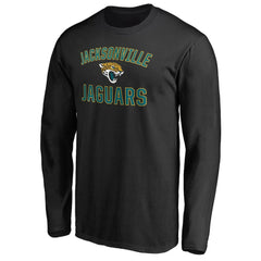 Jacksonville Jaguars Victory Arch Long Sleeve T-Shirt - Black T-shirts