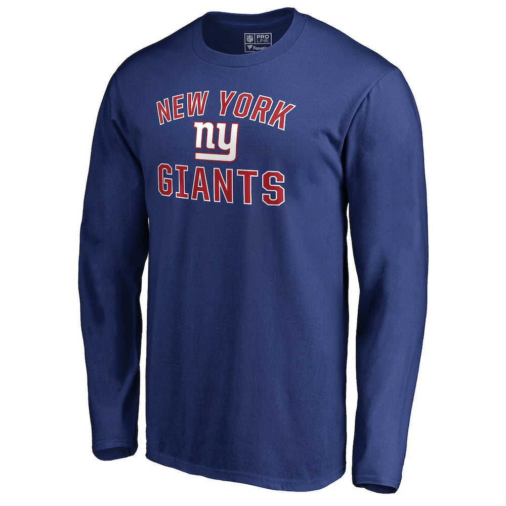 New York Giants Victory Arch Long Sleeve T-Shirt - Royal T-shirts