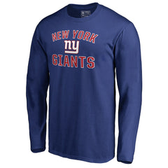 New York Giants Victory Arch Long Sleeve T-Shirt - Royal T-shirts