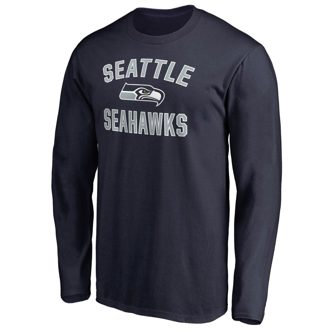 Seattle Seahawks Victory Arch Long Sleeve T-Shirt - College Navy T-shirts