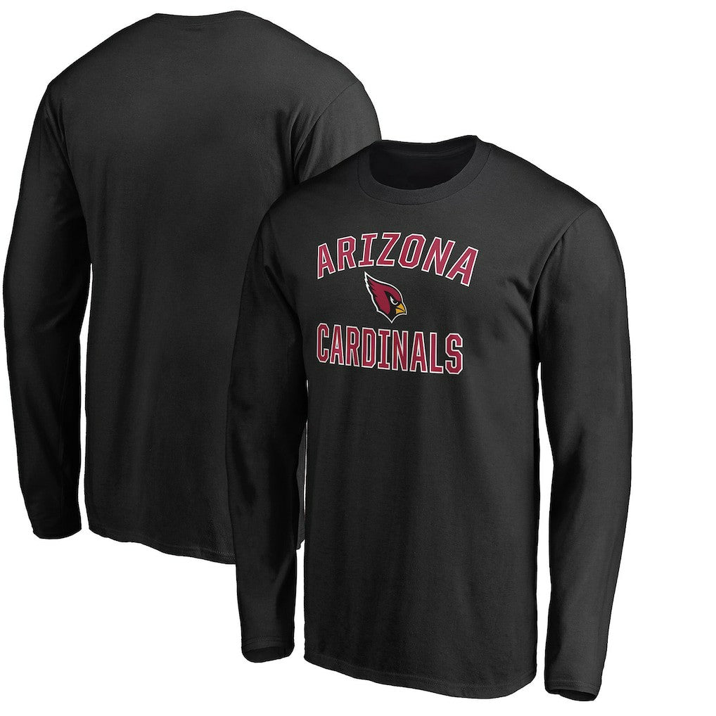 Arizona Cardinals Victory Arch Long Sleeve T-Shirt - Black T-shirts