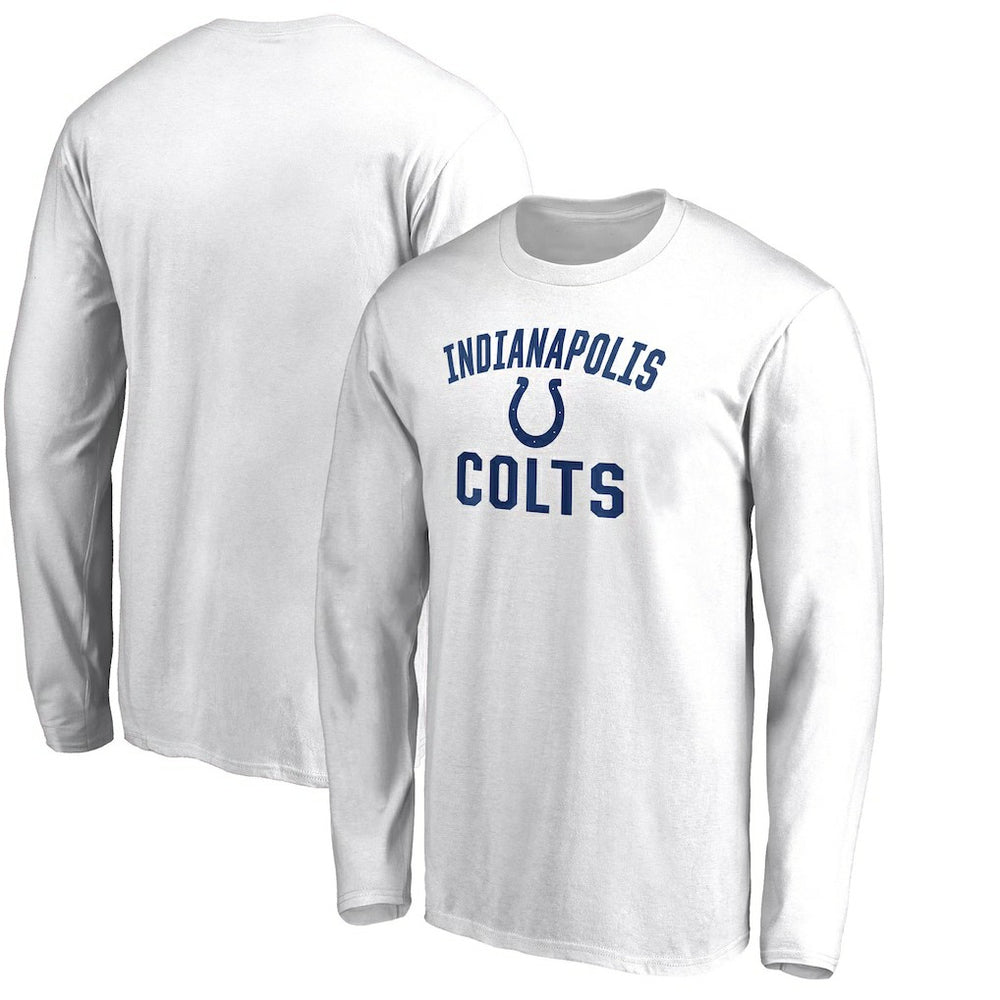 Indianapolis Colts Victory Arch Long Sleeve T-Shirt - White T-shirts