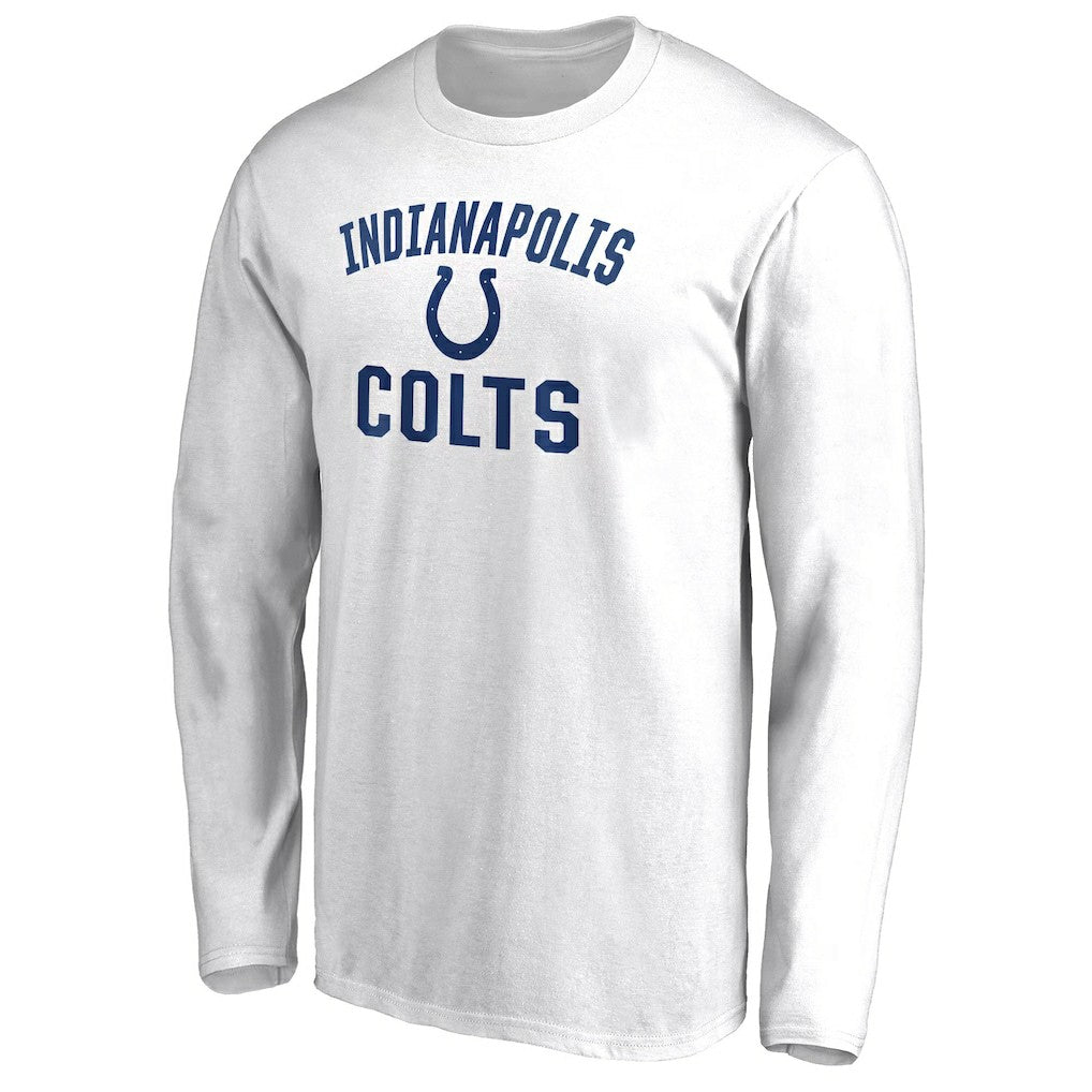Indianapolis Colts Victory Arch Long Sleeve T-Shirt - White T-shirts