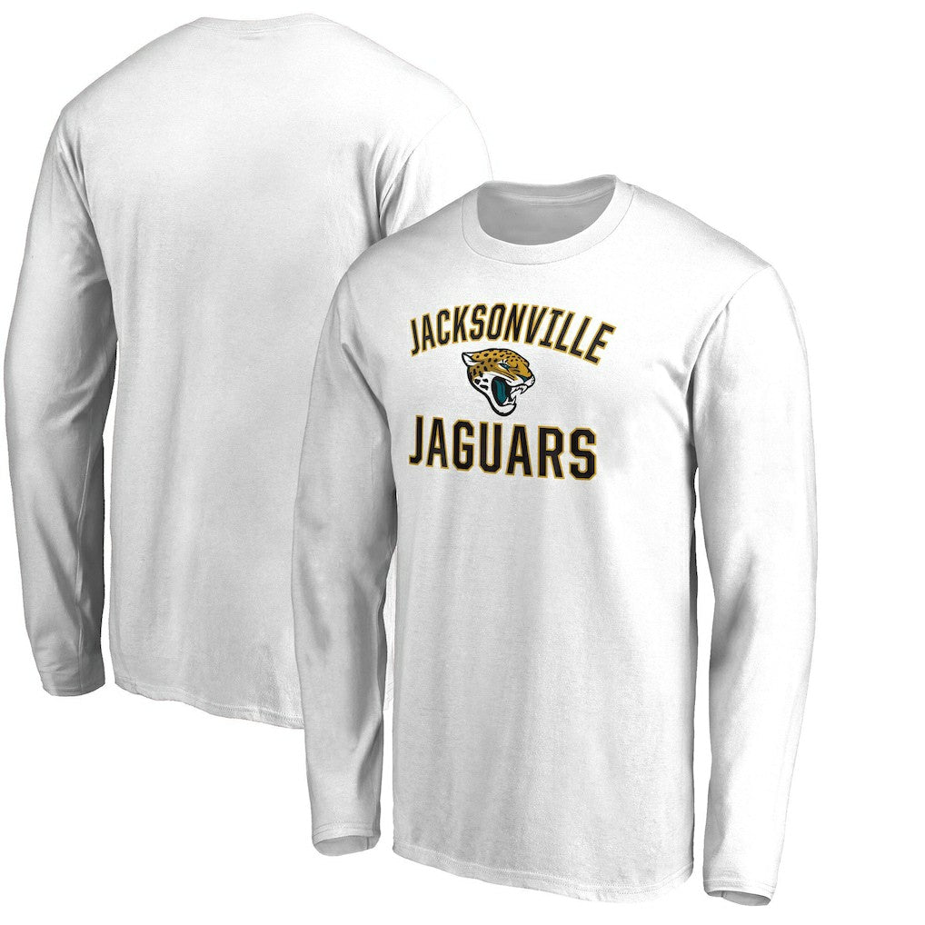 Jacksonville Jaguars Victory Arch Long Sleeve T-Shirt - White T-shirts