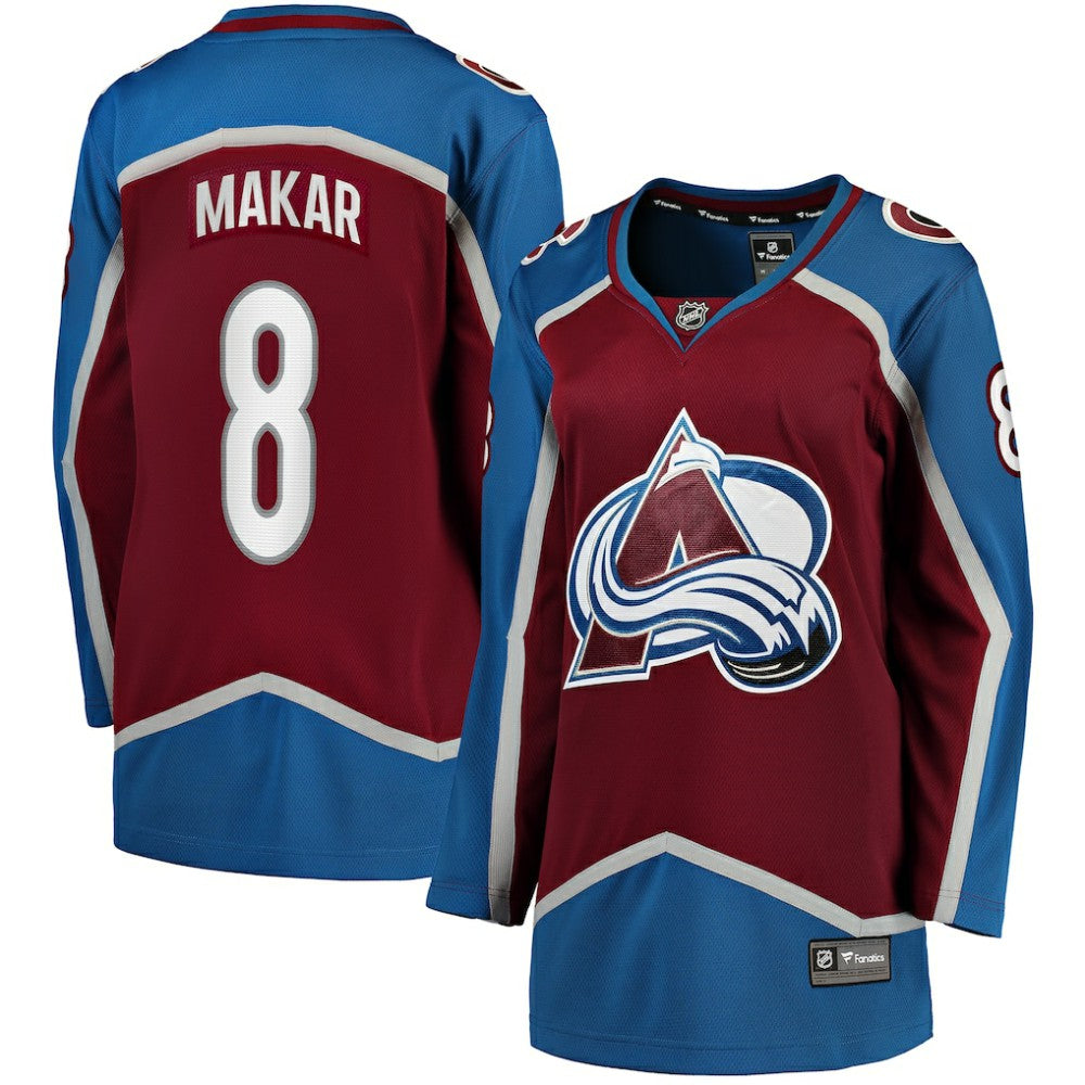 Cale Makar Colorado Avalanche Fanatics Women's Home Breakaway Player Jersey - Maroon | US 3547163