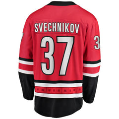 Andrei Svechnikov Carolina Hurricanes Fanatics Alternate Breakaway Player Jersey - Red | US 3547165