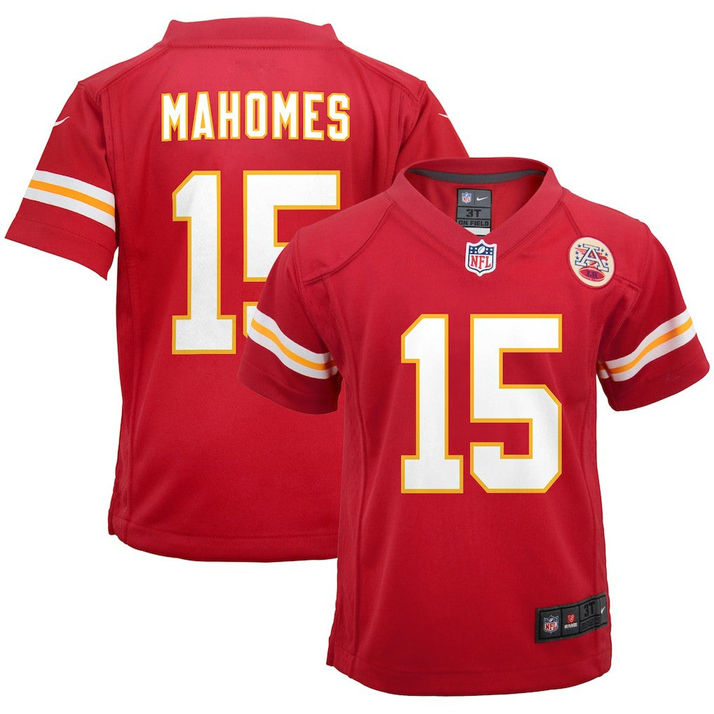 Patrick Mahomes Kansas City Chiefs Preschool Game Jersey - Red Jerseys