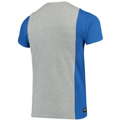 Indianapolis Colts Refried Apparel Sustainable Upcycled Split T-Shirt - Gray/Royal T-shirts