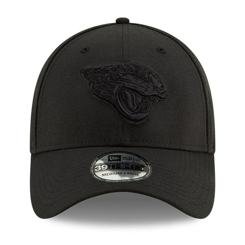Jacksonville Jaguars New Era Logo 39THIRTY Flex Hat - Black Hats