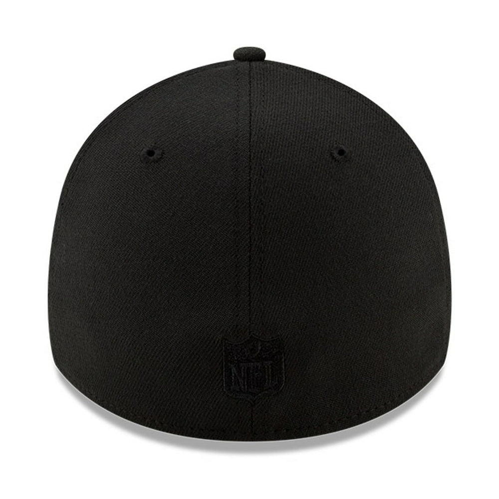 Jacksonville Jaguars New Era Logo 39THIRTY Flex Hat - Black Hats