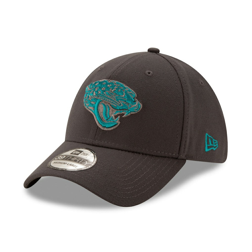 Jacksonville Jaguars New Era Storm 39THIRTY Flex Hat - Graphite Hats