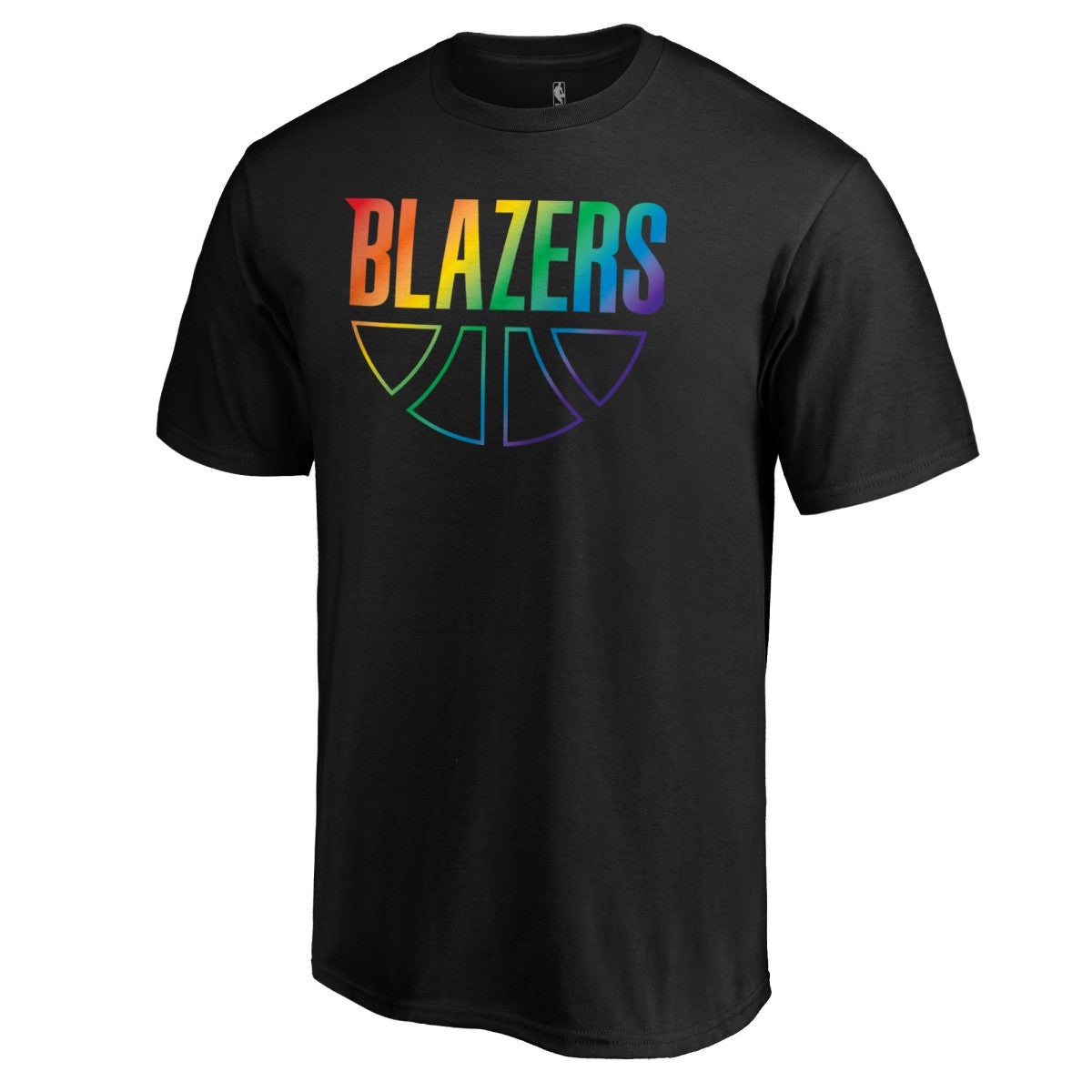 Portland Trail Blazers Team Pride Wordmark T-Shirt Black