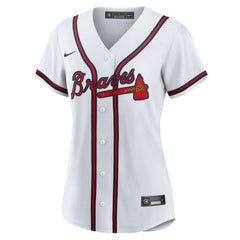 Atlanta Braves Nike Women's Home Replica Team Jersey - White Jerseys