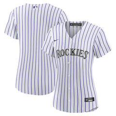 Colorado Rockies Nike Women's Home Replica Team Jersey - White Jerseys