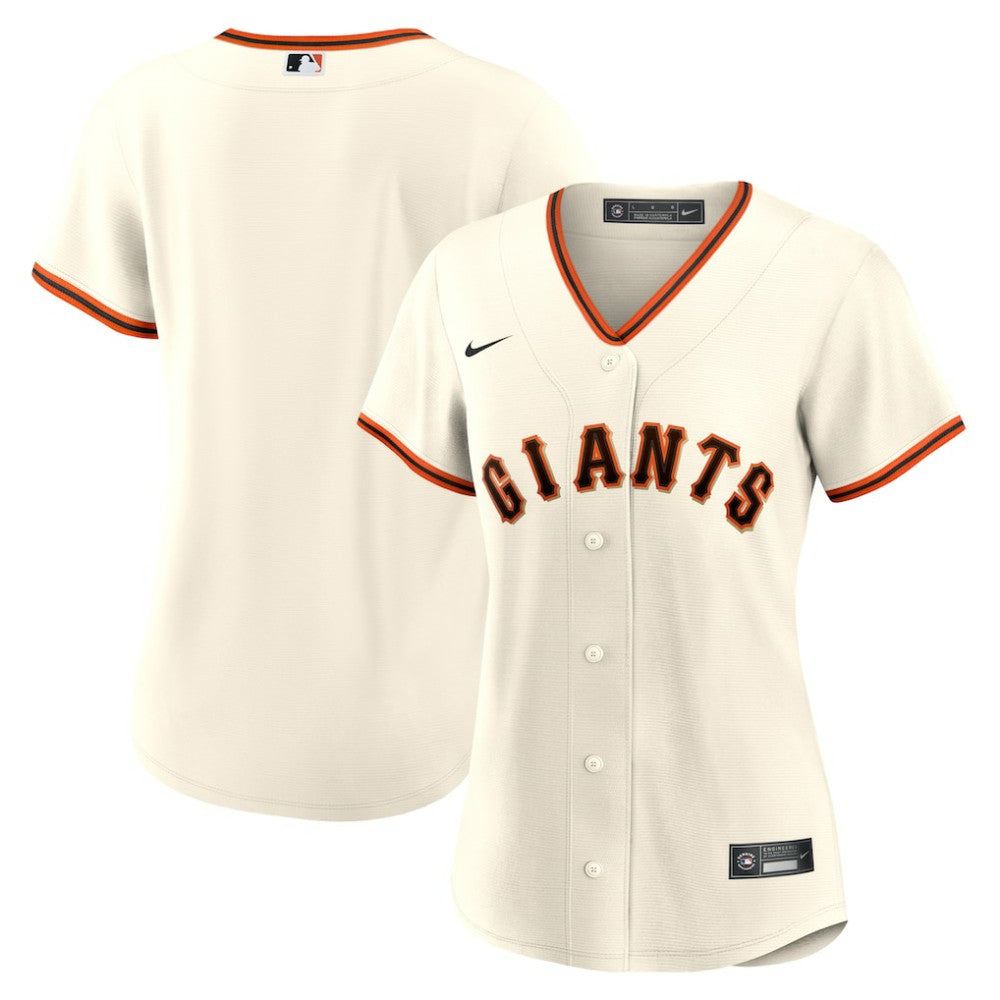 San Francisco Giants Nike Women's Home Replica Team Jersey - Cream Jerseys