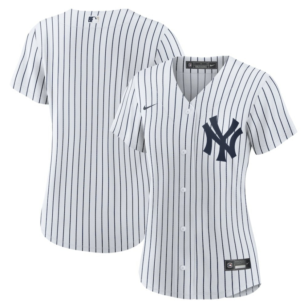 New York Yankees Nike Women's Home Replica Team Jersey - White Jerseys