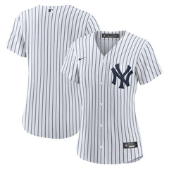 New York Yankees Nike Women's Home Replica Team Jersey - White Jerseys